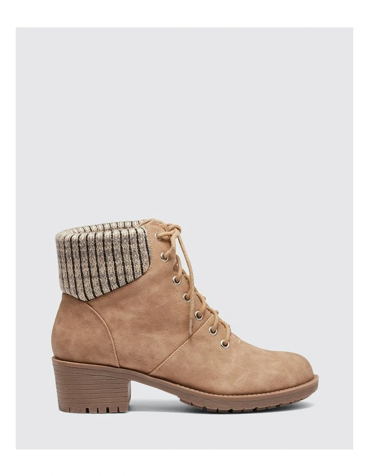Kavala Ankle Boot in Taupe