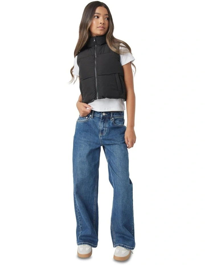 Gigi Baggy Fit Jean in Vintage Mid Blue