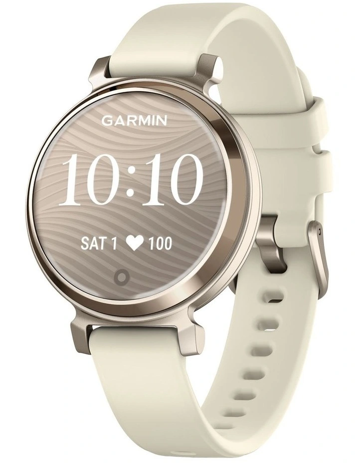 Lily 2, Cream Gold with Coconut Silicone Band 010-02839-00