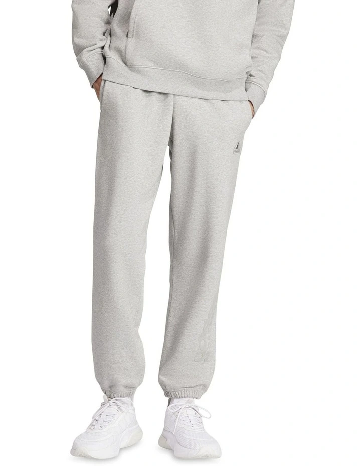 ALL SZN Fleece Graphic Joggers in Grey
