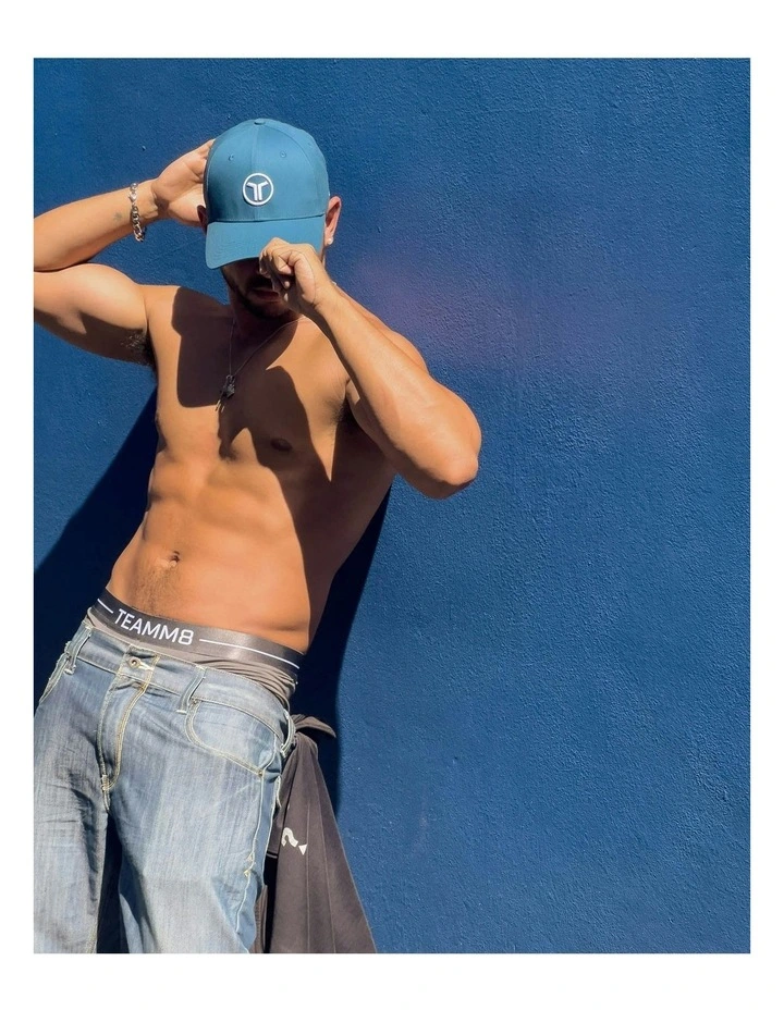 One Size Club Cap in Steel Blue