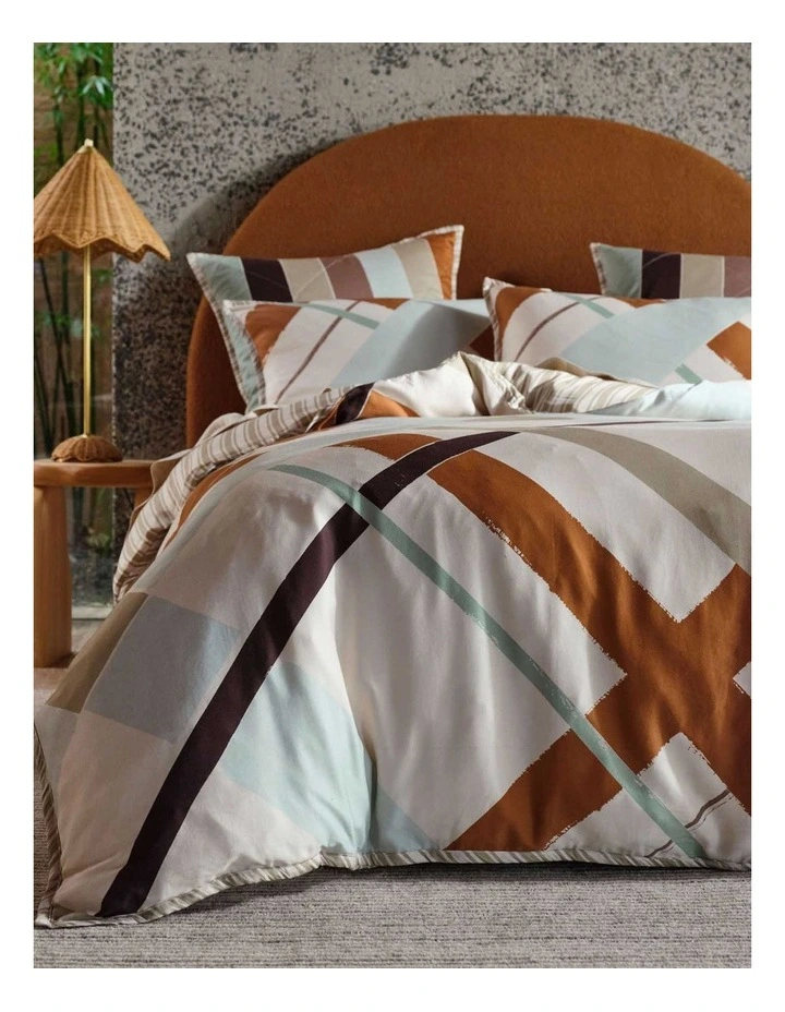 Issey Quilt Cover Set in Multi
