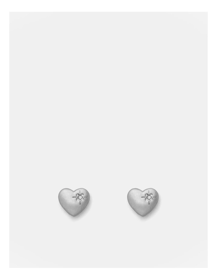 Affaire Stud Earrings in Soft Silver