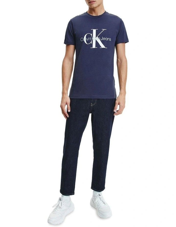 Core Monogram Slim Tee in Night Sky