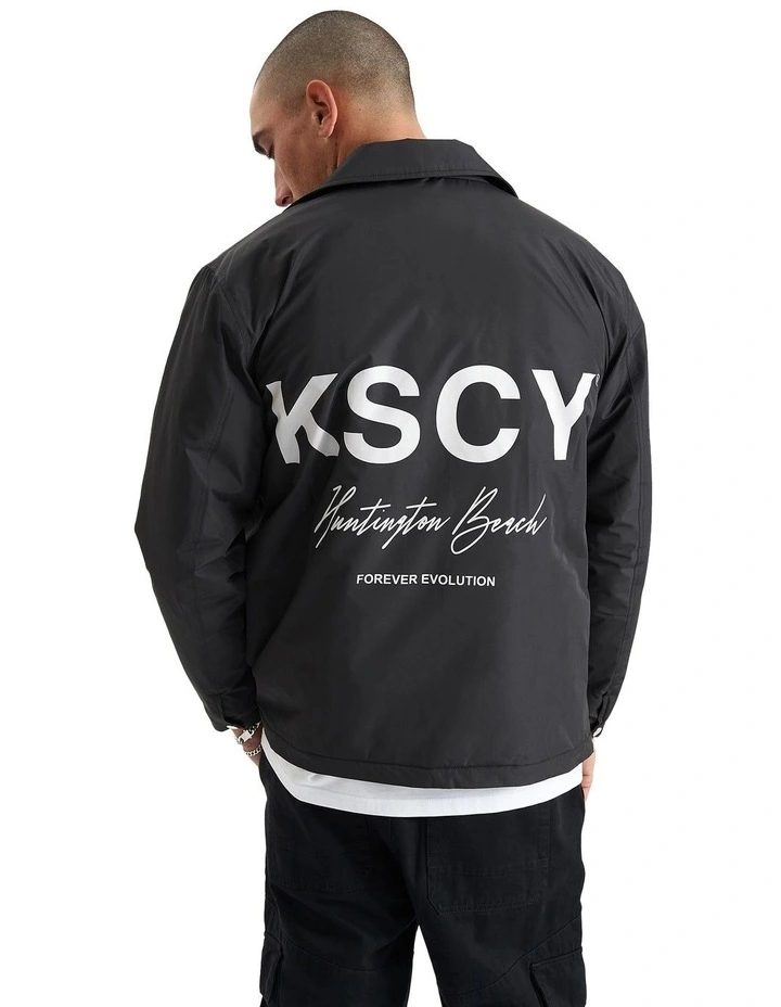Fullerton Worker Jacket in Black