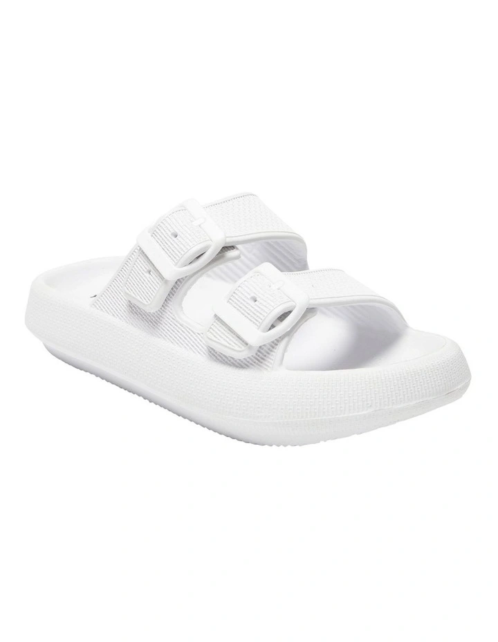 Sunny Sandals in White