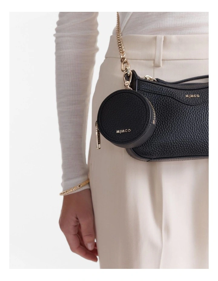 Jett Coin Purse in Black Light Gold
