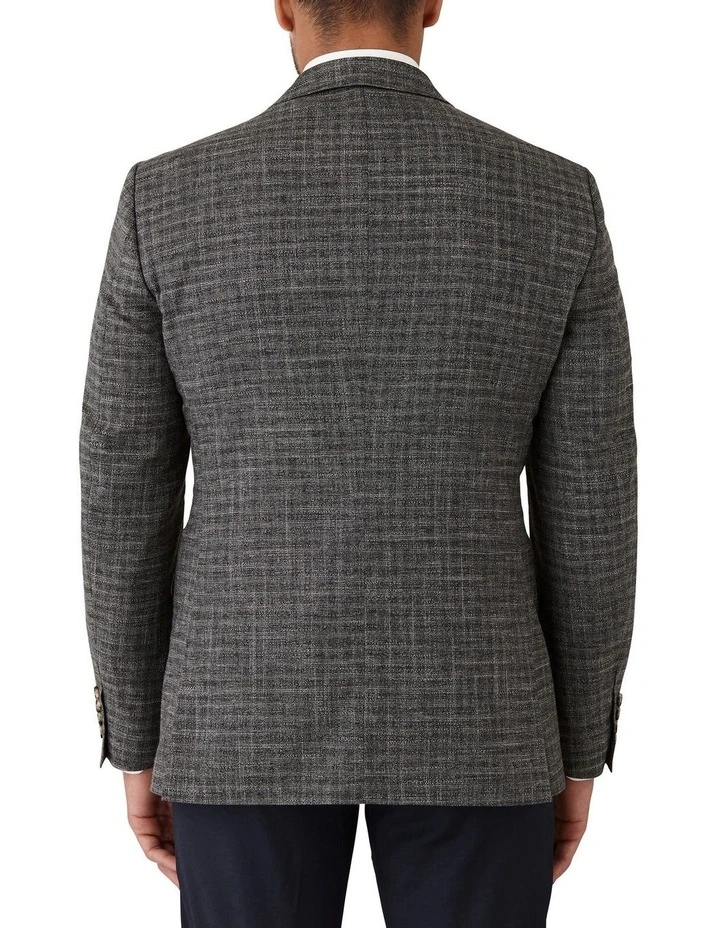 Angelo Tailored Fit Sports Jacket in Grey
