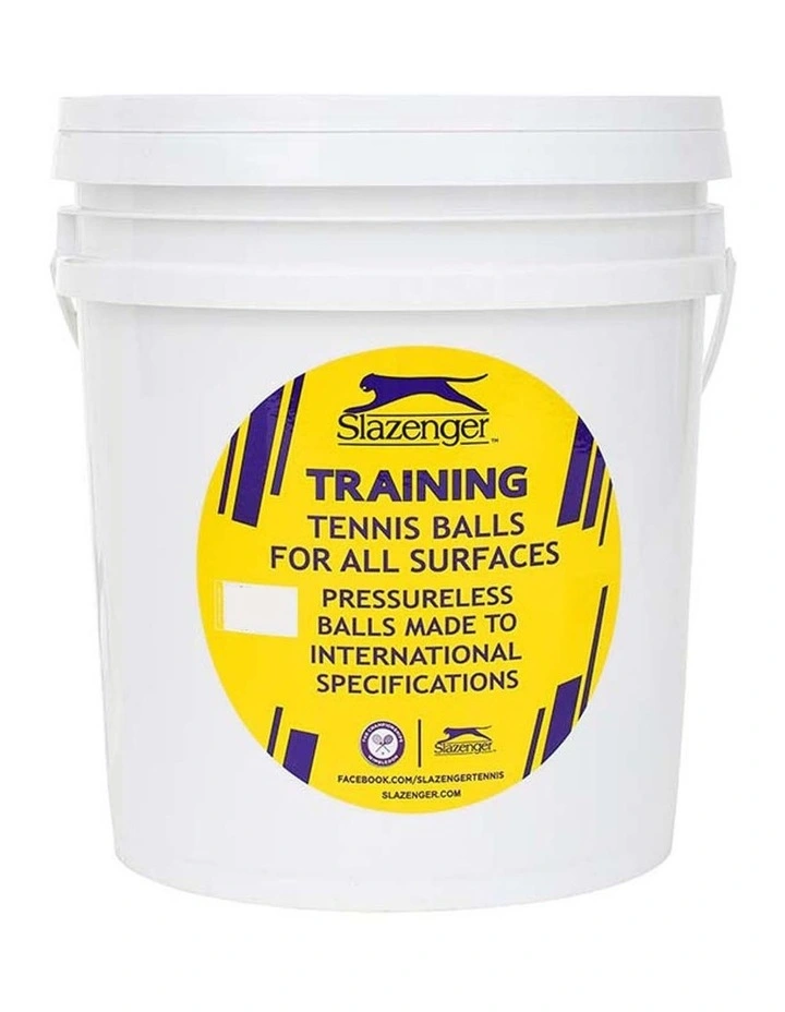 Training Balls Bucket in White
