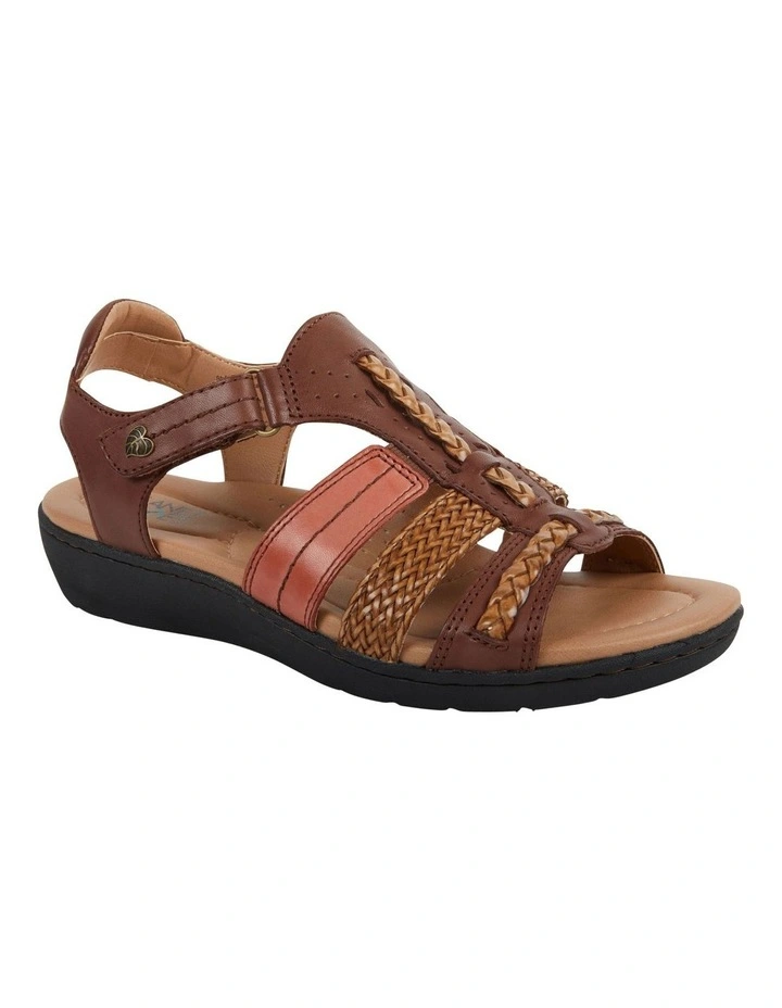 Kyogle Leather Sandal in Alpaca Multi