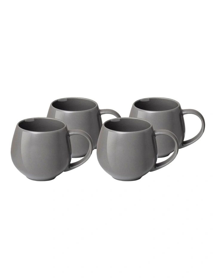 Gift Boxed Concorde Mug 475ml Set of 4 in Rose