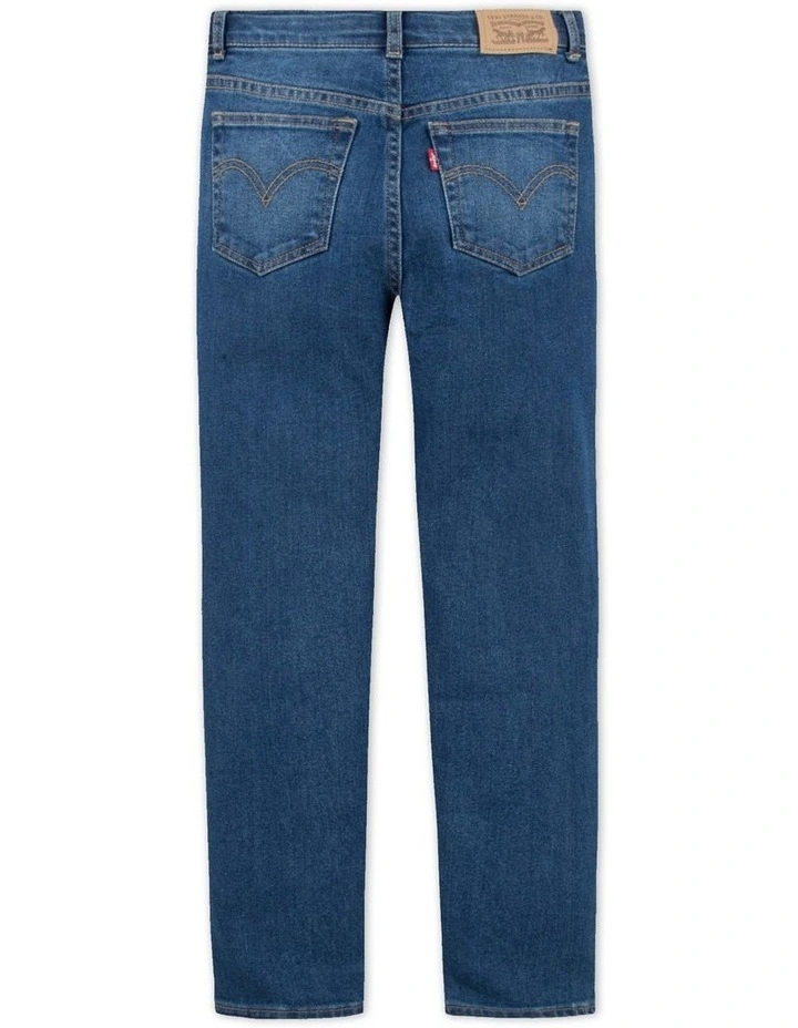 Mini Mom Jeans in Blue