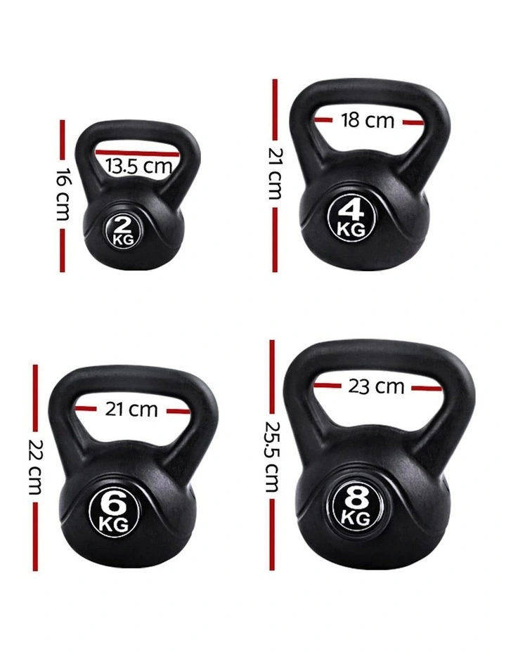 Kettlebell 22kg in Black