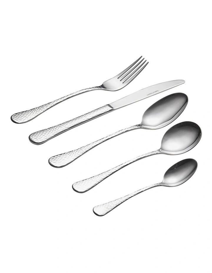 Moscow Cutlery Set 40-Piece in Silver