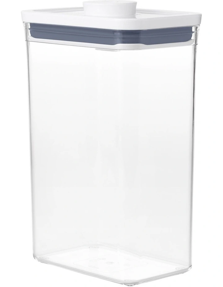 Pop Medium Rectangle Container 2.6L in Clear