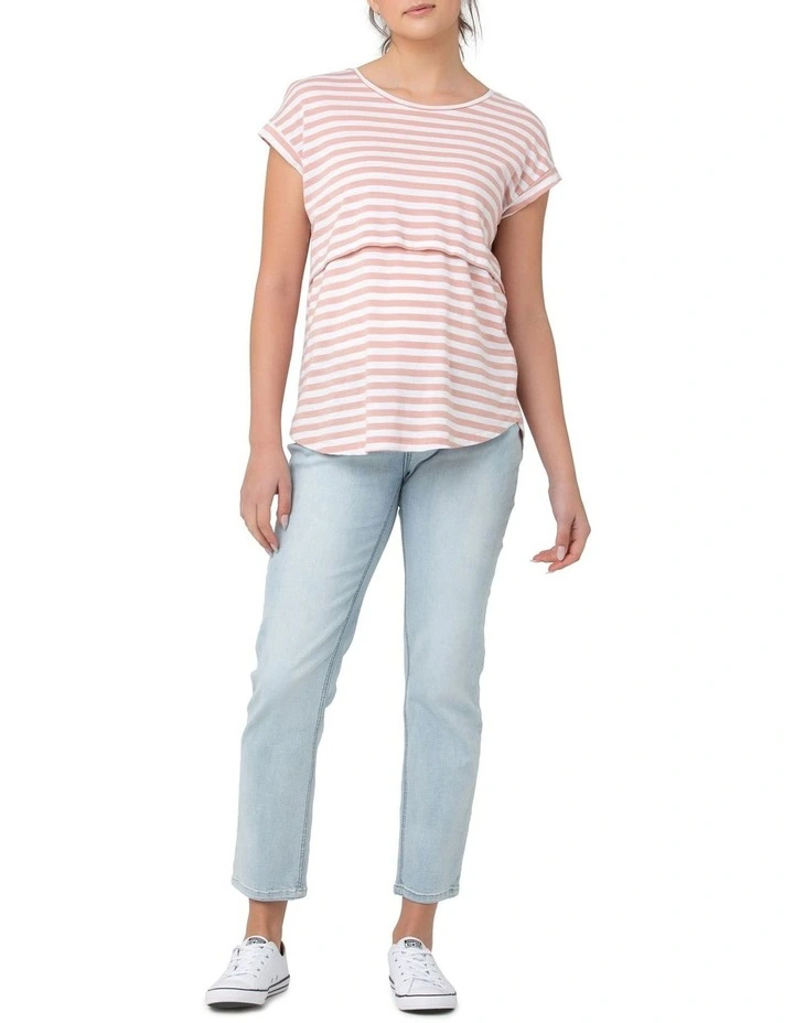 Lionel Nursing Tee in Pink