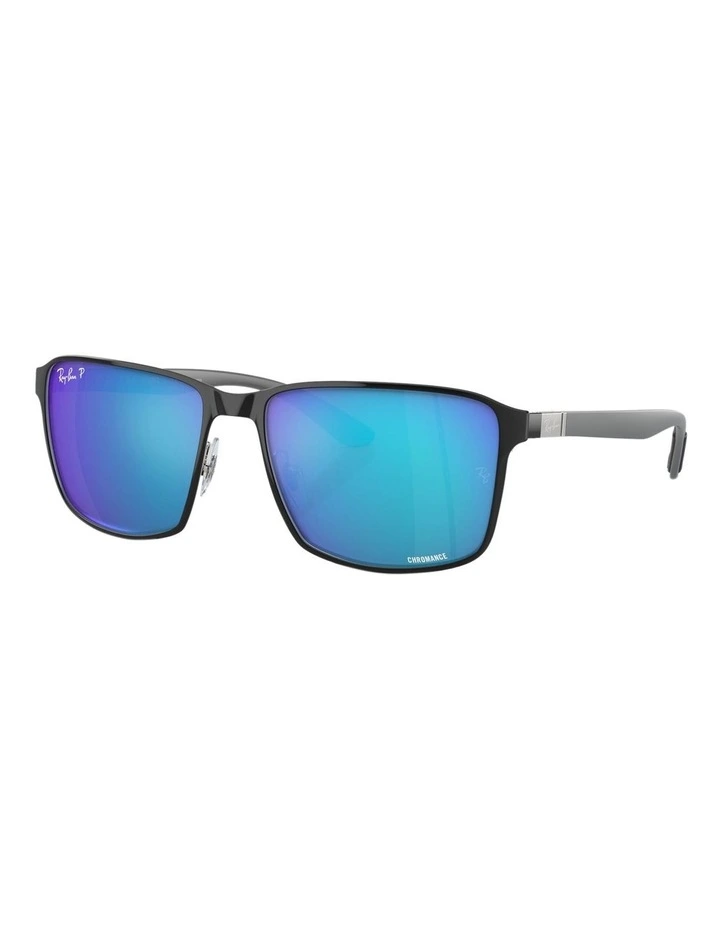 Chromance Polarised RB3721CH Sunglasses in Black