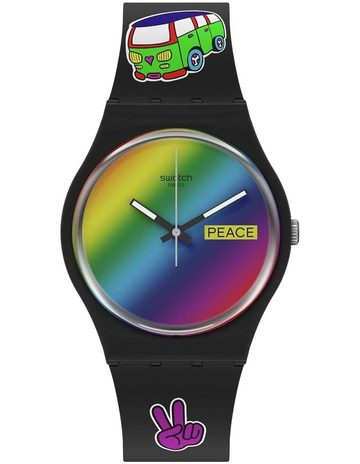 Go With the Bow Watch in Black