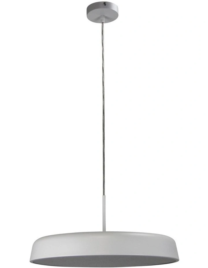 Madison 42cm Dimmable Pendant Light White