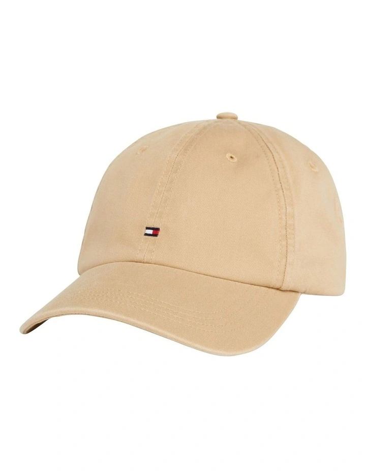 Flag Soft 6 Panel Cap in Classic Khaki
