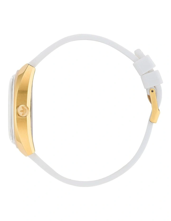 Edition One Silicone Watch in White
