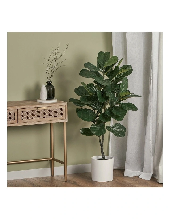 Tall Fiddle Leaf Artificial Plant 120cm in Green