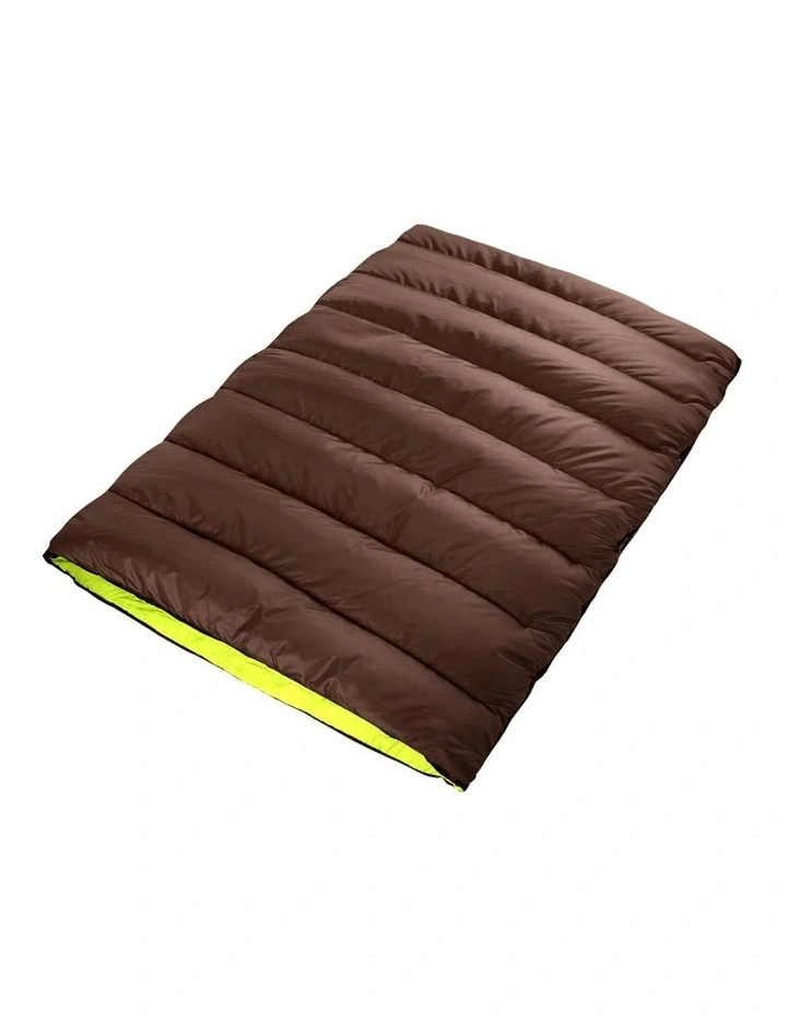 Double Sleeping Bag in Brown
