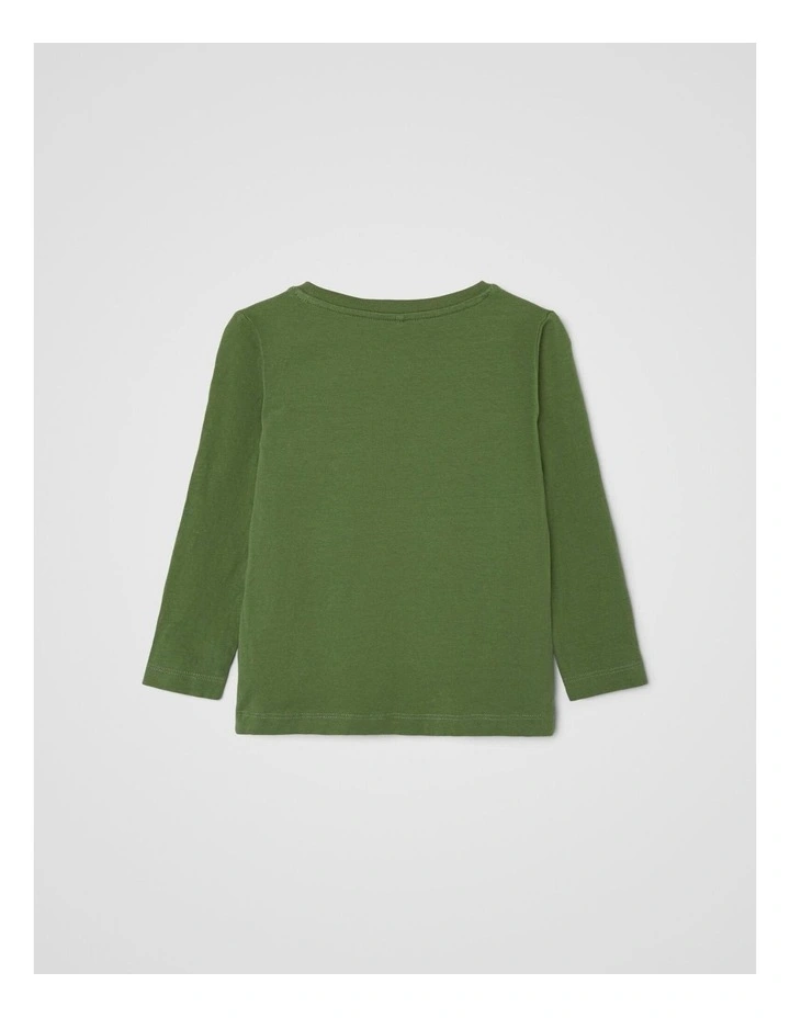 Luk Long Sleeve Top in Green