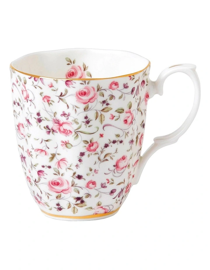 Rose Confetti 400ml Vintage Mug Pink/Purple