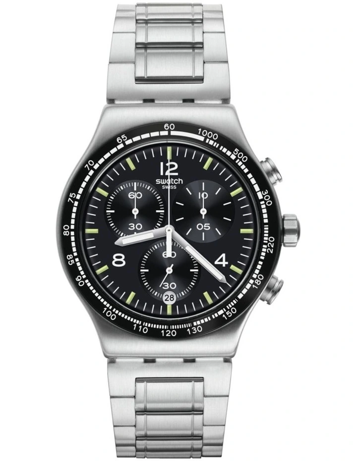 Night Flight Again Watch in Silver
