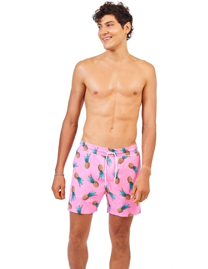 Limited Edition Sustainable Swim Short in Pink
