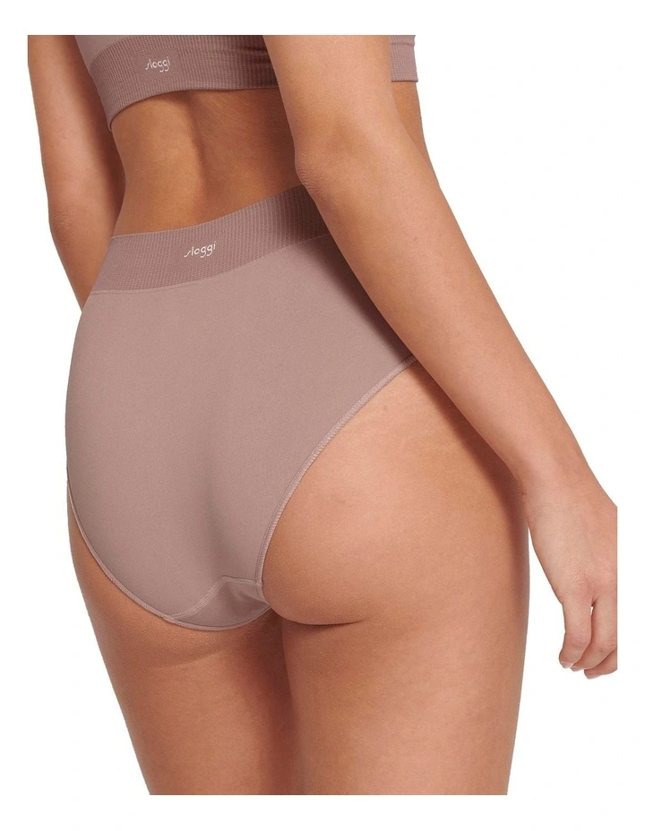 Ever Infused Aloe High Waist in Foggy Mauve