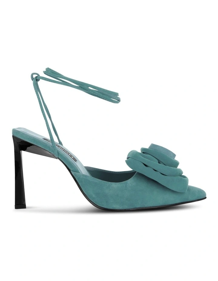 Ottilie Heeled Sandals in Powder