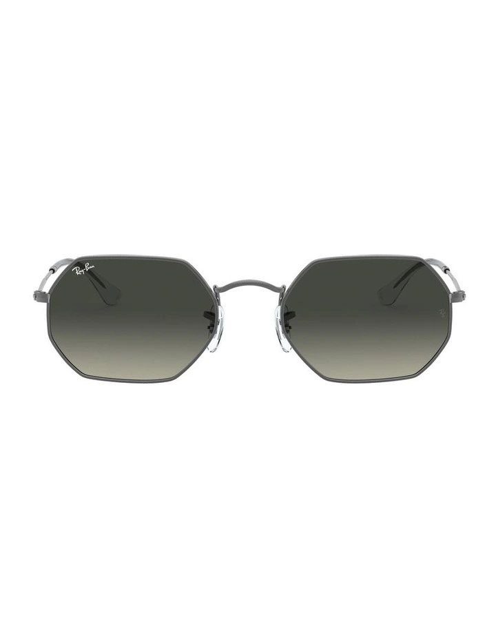 Octagonal Grey RB3556N Sunglasses
