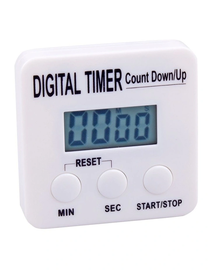 Digital Timer 100 Minutes in White