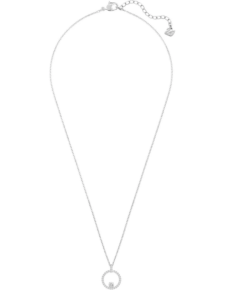 Creativity Pendant Rhodium Plated in White