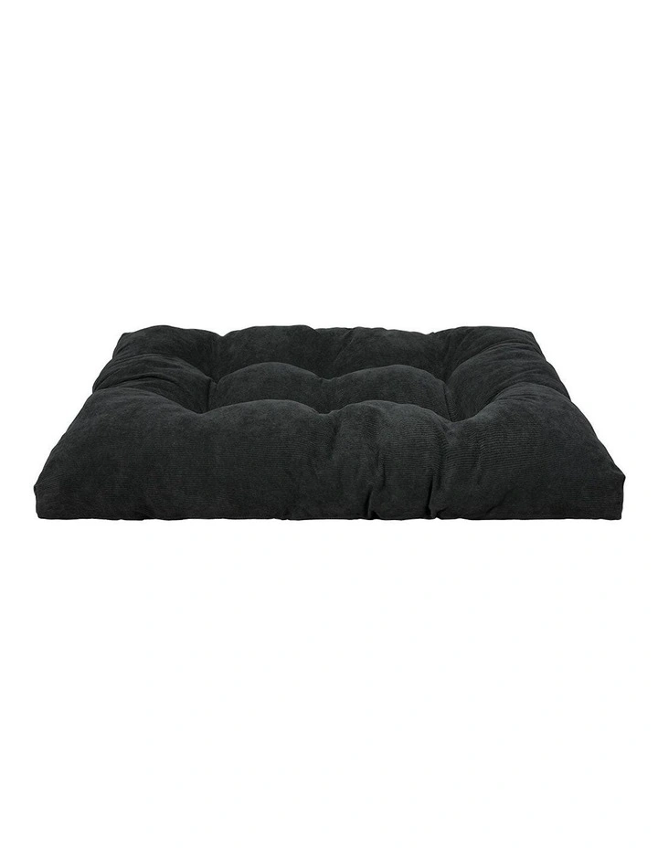 Washable Pet Cushion Bed Medium in Dark Grey