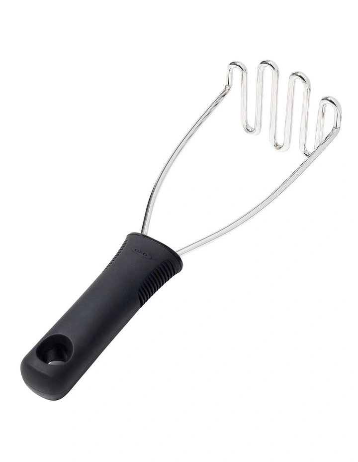 Wire Potato Masher in Black