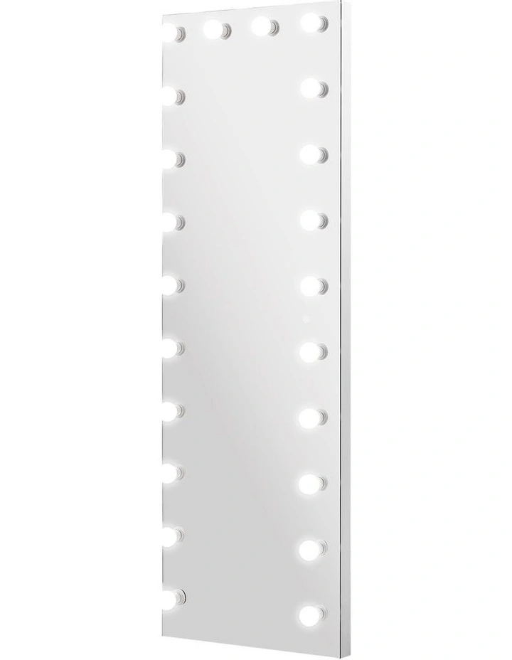 Hollywood LED Full Length Mirror 165cm in Silver