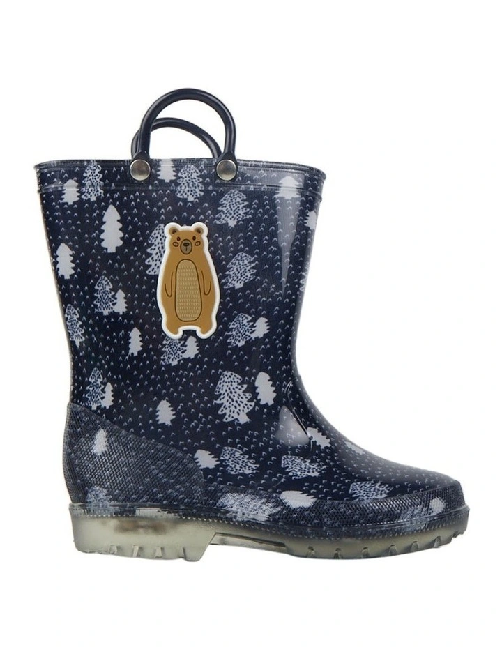 Charlie Bear Gumboots in Navy