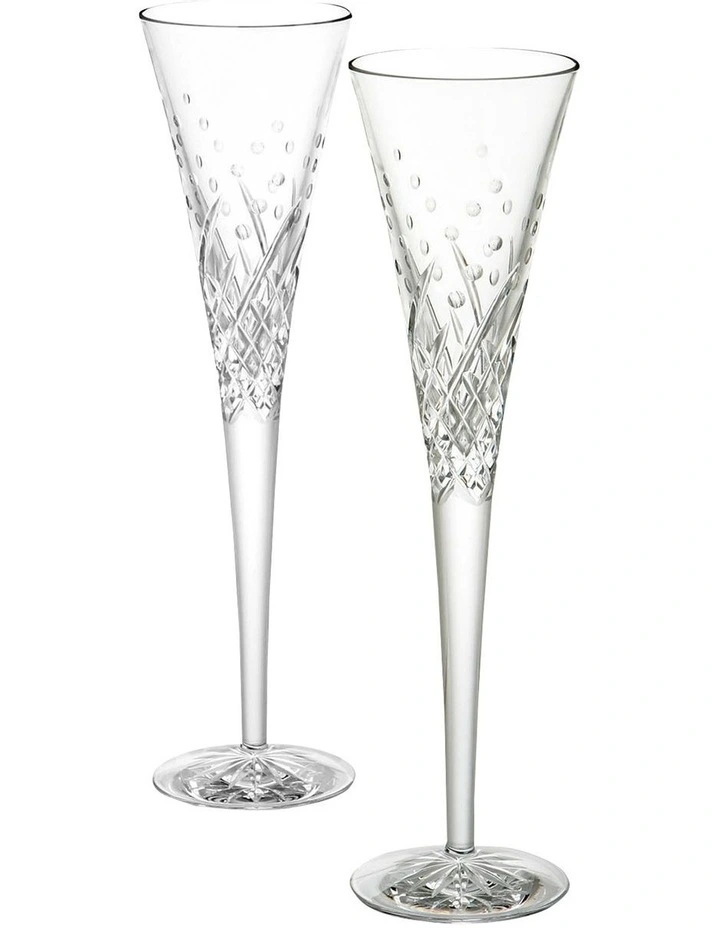 Happy Celebration Flute Pair