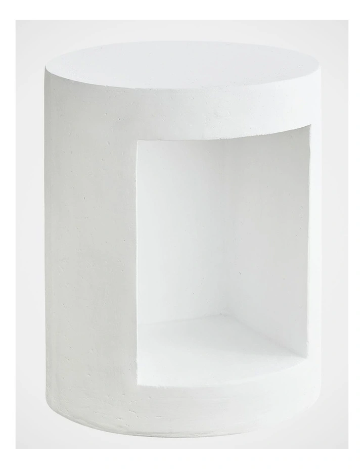 Castello Side Table 45cm in White