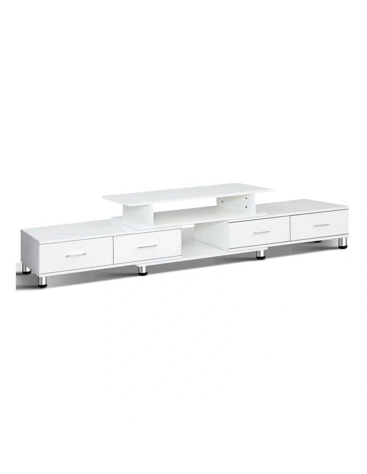 TV Entertainment Wooden Unit Stand 16x22cm in White