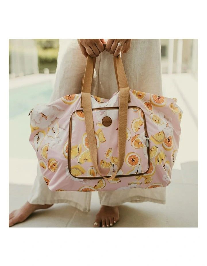 Fold-Up Tote Bag in Tutti Frutti