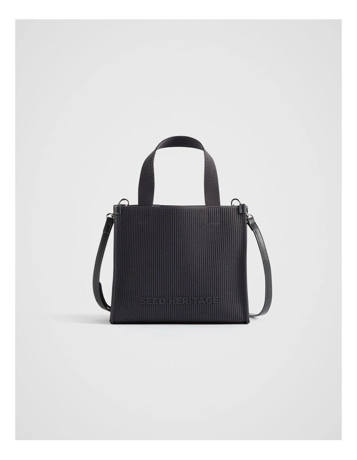 Nano Knit Tote in Steel