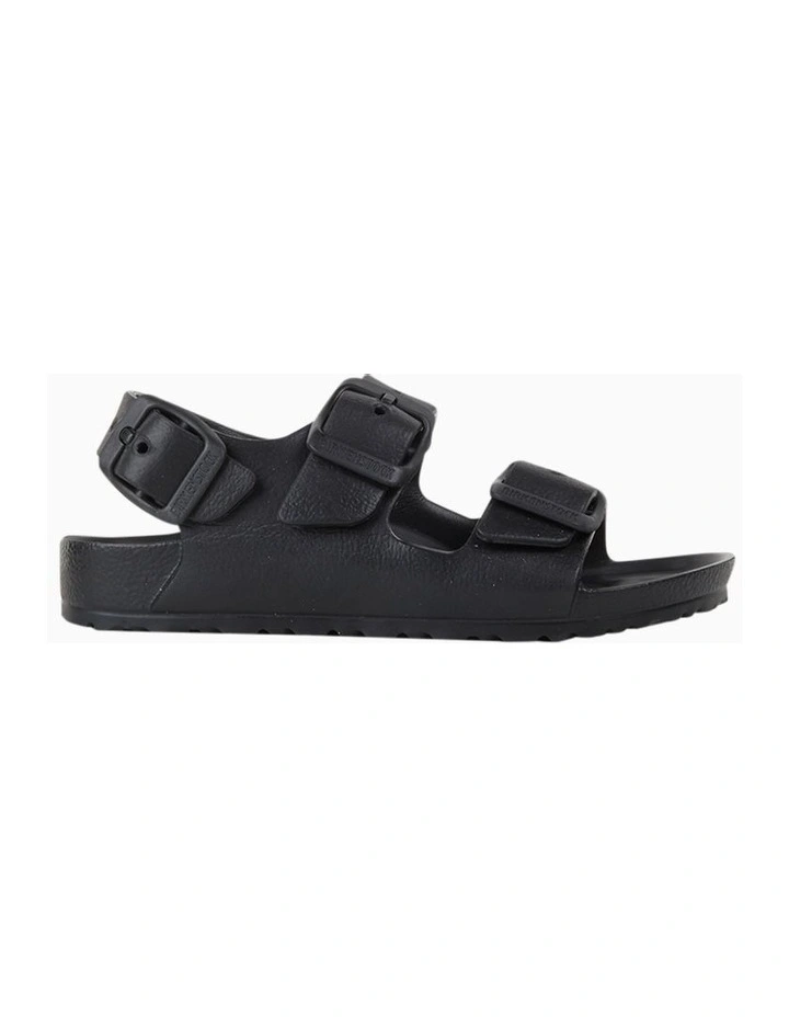Milano Eva Children's Sandals in Black