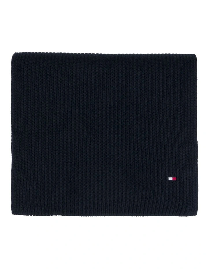 Essential Flag Scarf in Space Blue