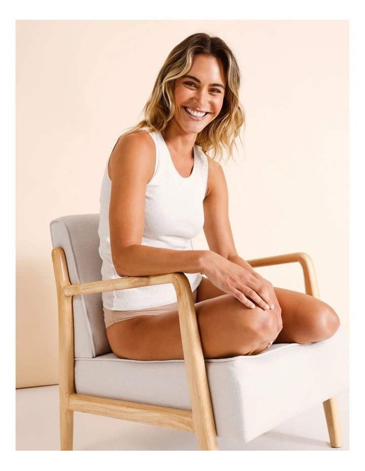 Body Layer Pointelle Thermal Tank Top