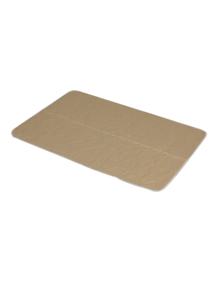XXL Reusable Puppy Toilet Training Pads 90x90cm in Brown