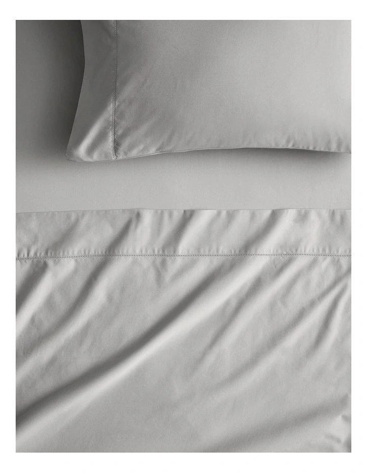 1000TC Cotton Sateen Sheet Set Multi Depth in Dove